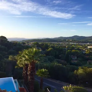 Superbe Duplex 35m2 Vue Avec Piscine Bormes-les-Mimosas
